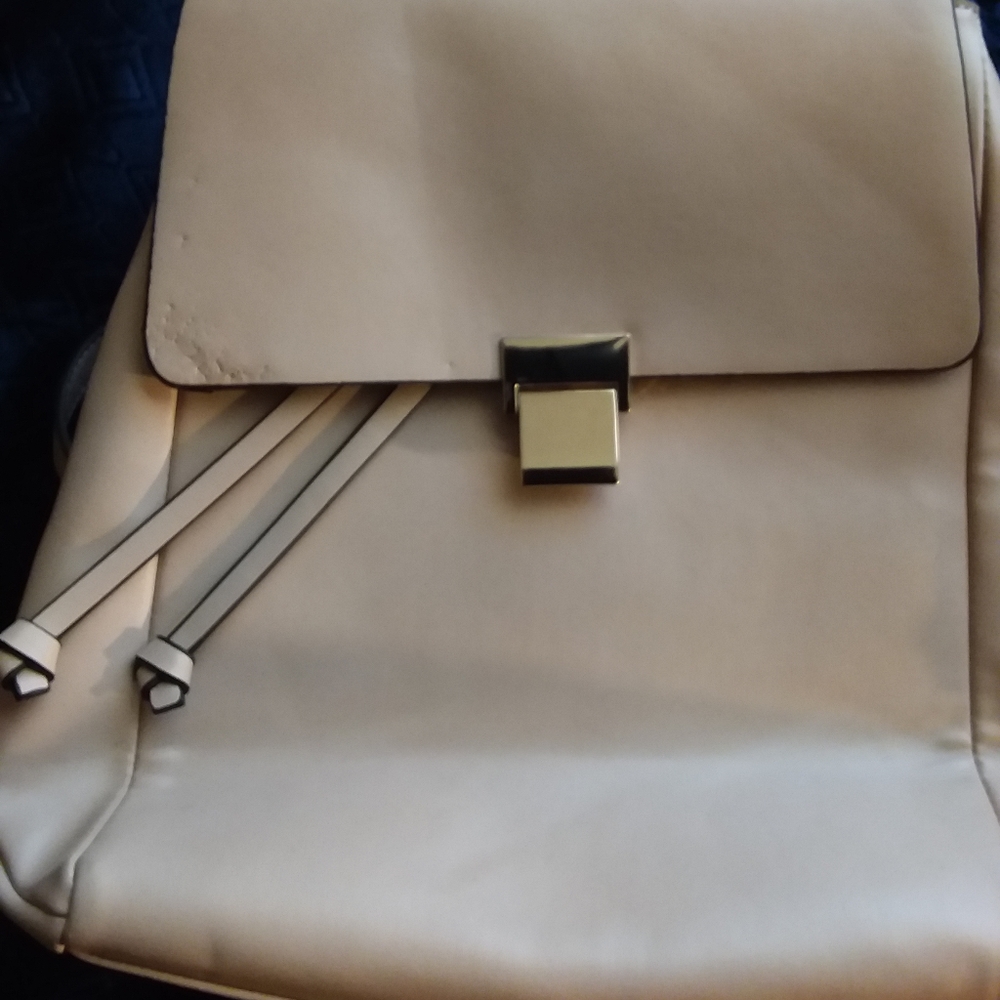 Forever 21 mini faux leather backpack